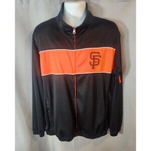 MLB‎ Jacket SF Giants GIII Carl Banks Full-Zip  Black/Orange XL